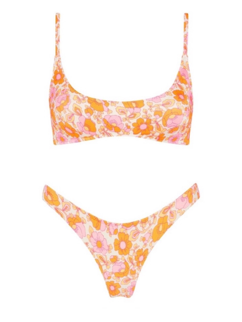 Triangl MACI in neon pop bikini - Size XS